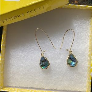 Kendra Scott small iridescent earrings